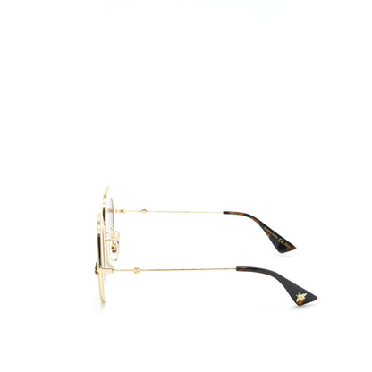 Gucci L’aveugle Par Amour Sunglasses White/Multicolour