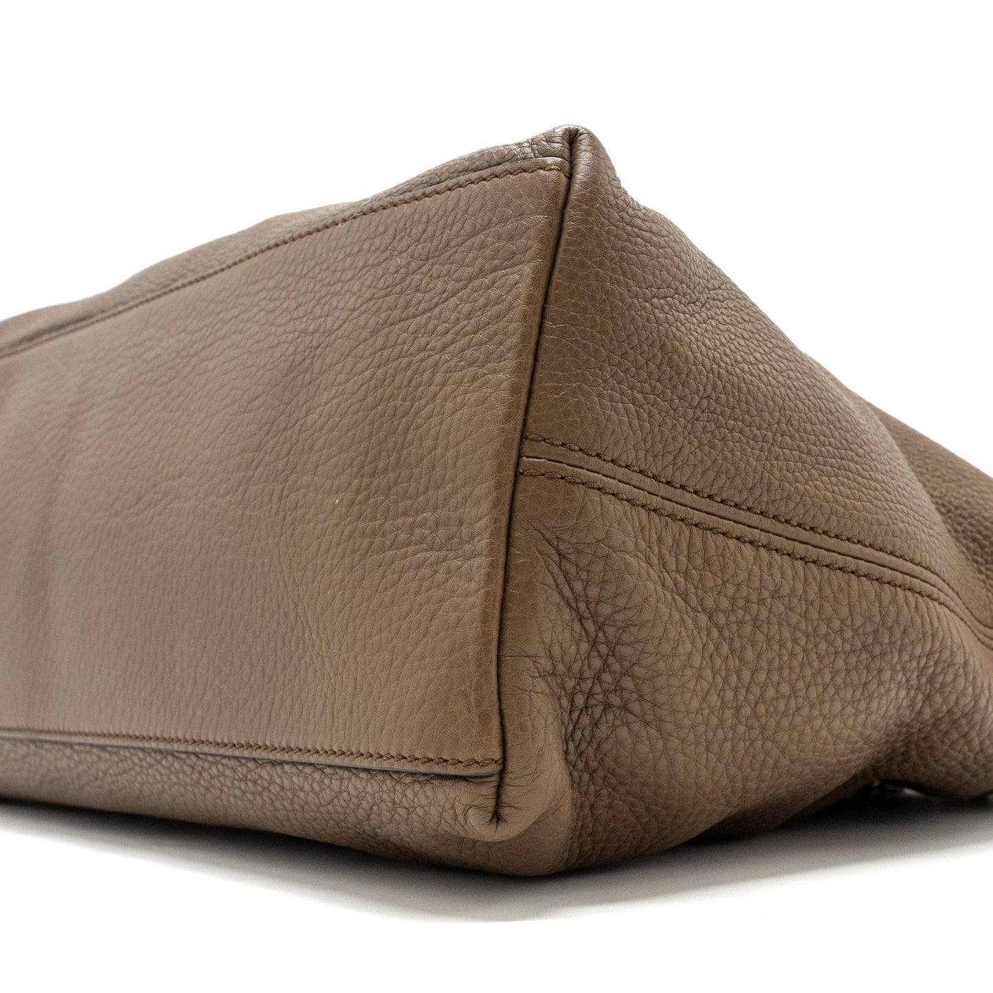 Gucci disco tote bag calfskin brown L
