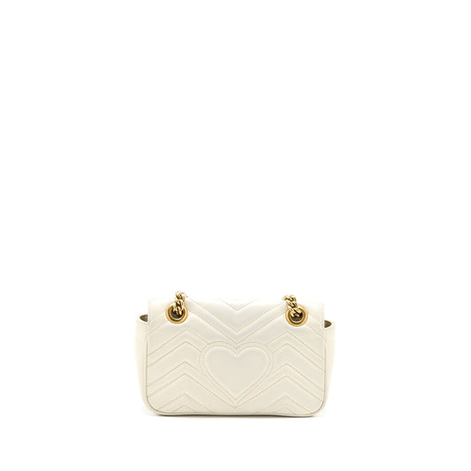Gucci Mini Marmont Calfskin White