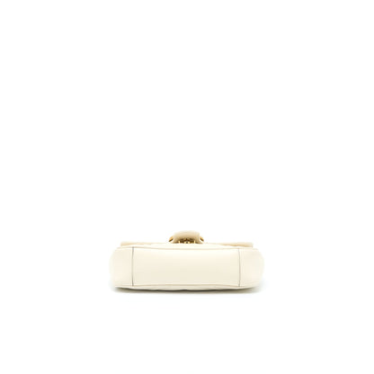 Gucci Mini Marmont Calfskin White