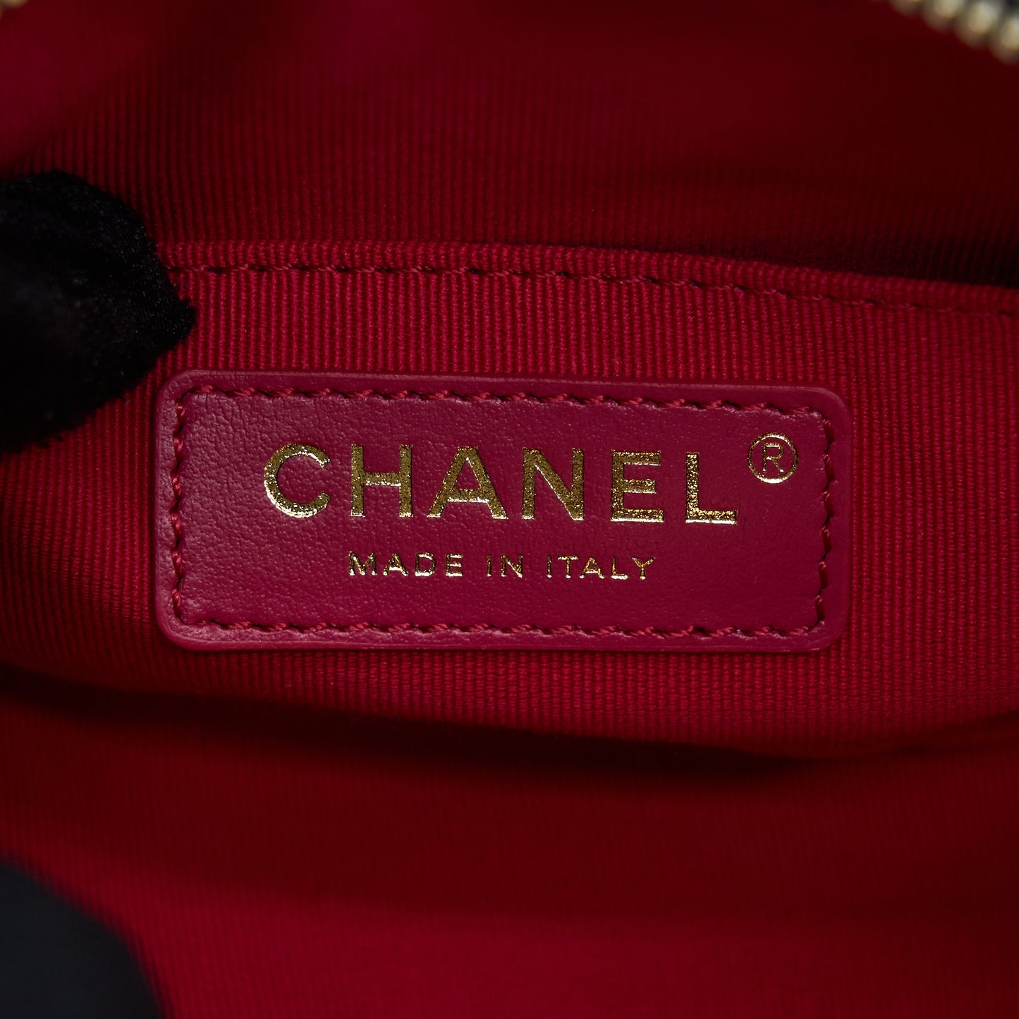 Chanel 22P Camera Crossbody Bag Caviar Black