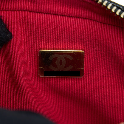 Chanel 22P Camera Crossbody Bag Caviar Black