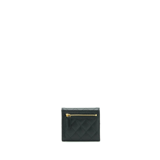 Chanel Classic Small Flap Wallet Caviar Black