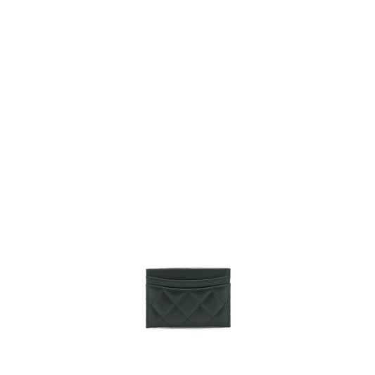 Chanel Classic Card Holder Caviar Black