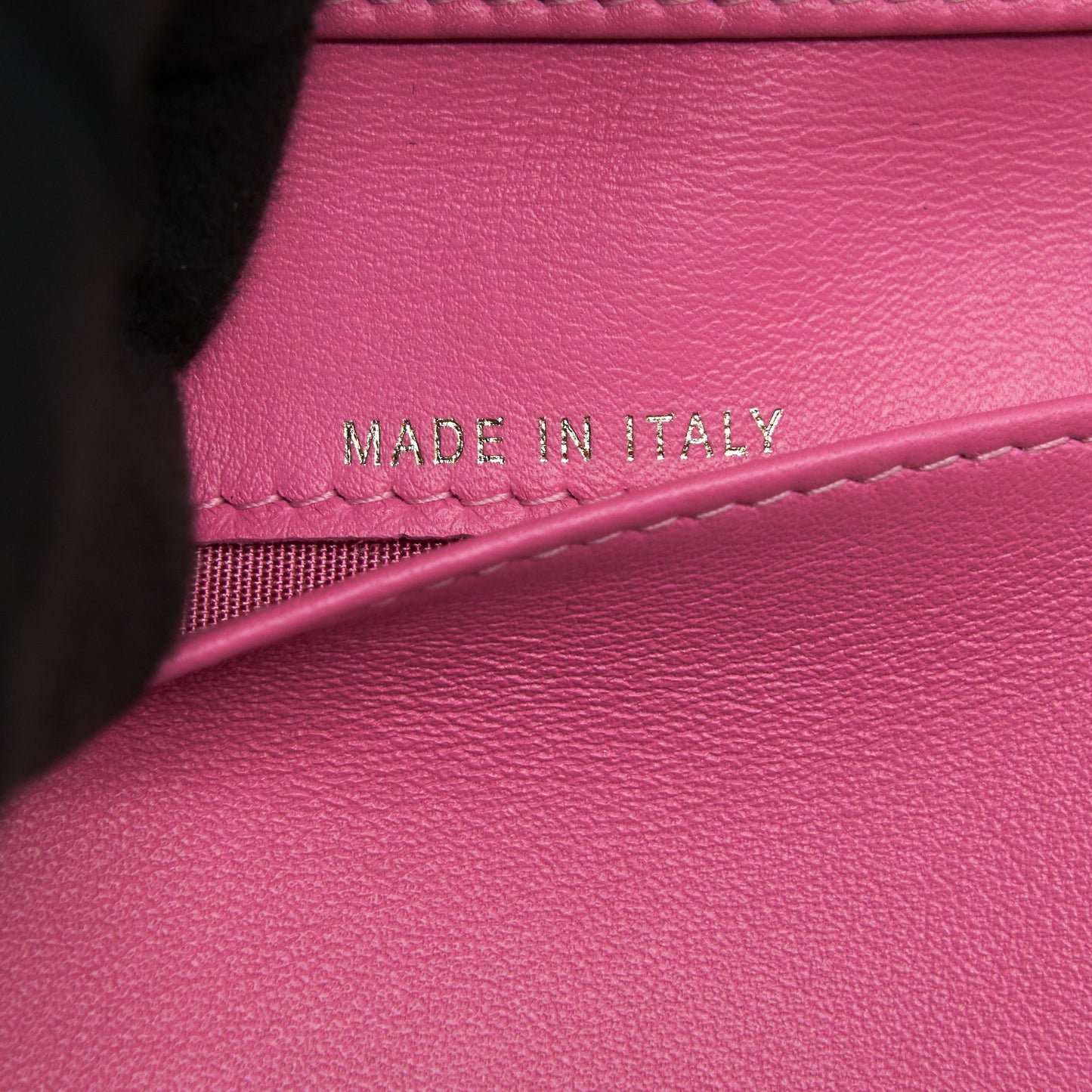 Chanel Boy Small Wallet Pink Brushed Lambskin
