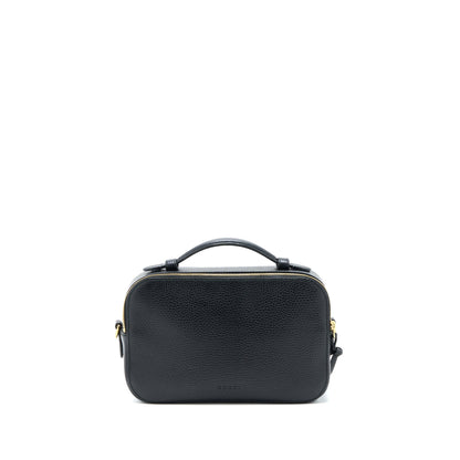 Gucci Snake Printed Camera Bag Calfskin Black