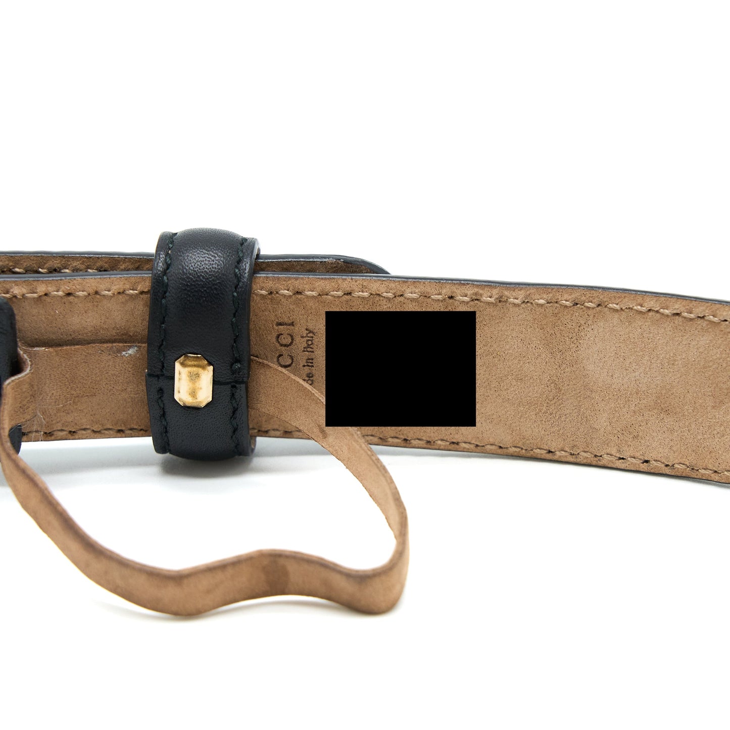 Gucci GG Logo Belt 85cm Black L