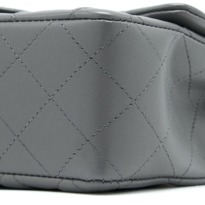 Chanel 22A Mini Rectangular Lambskin Grey L(Microchip)