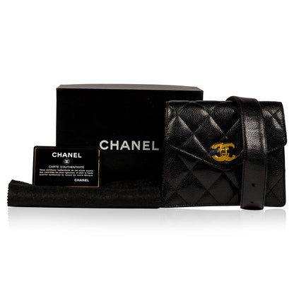 Chanel Vintage Mini Square Belt Bag