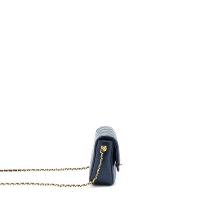Chanel 21K My Perfect Mini Flap Bag Caviar Black Brushed  (Microchip)