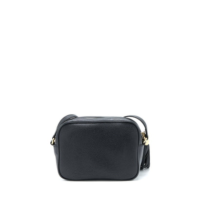 Gucci Soho Disco Camera Bag Calfskin Black L