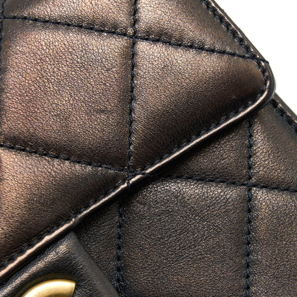 Chanel 21S Moon Messenger Bag Calfskin Black