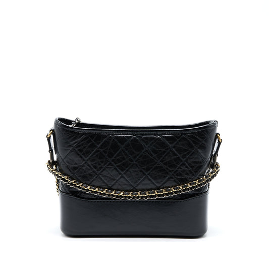 Chanel New Medium Gabrielle Hobo Bag Aged Smooth Calfskin Multicolour Hardware