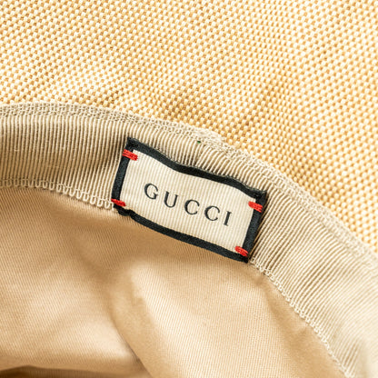 Gucci Size M Bucket Hat Canvas Brown