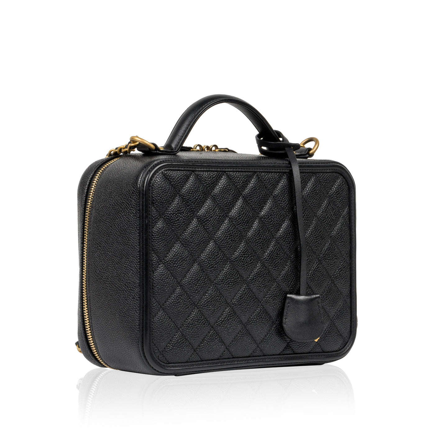 Chanel Large CC Filigree Vanity Case