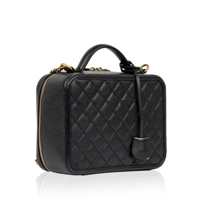 Chanel Large CC Filigree Vanity Case