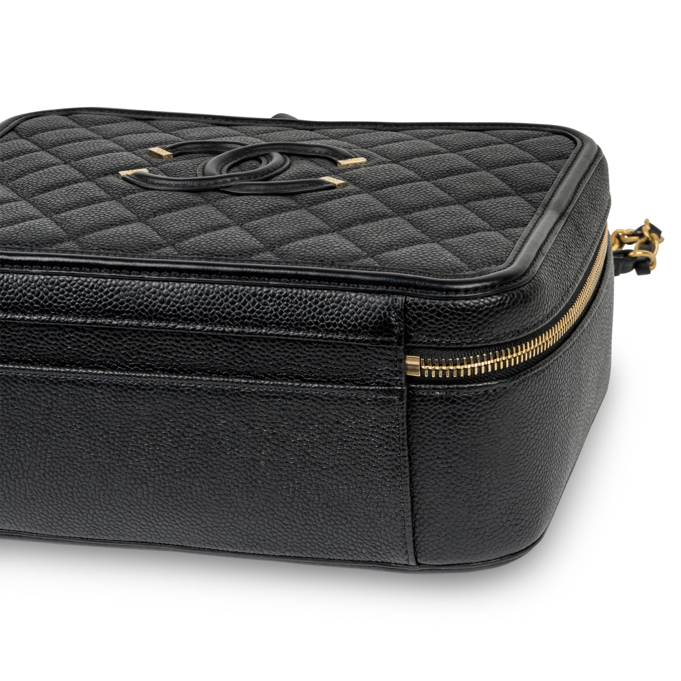 Chanel Large CC Filigree Vanity Case