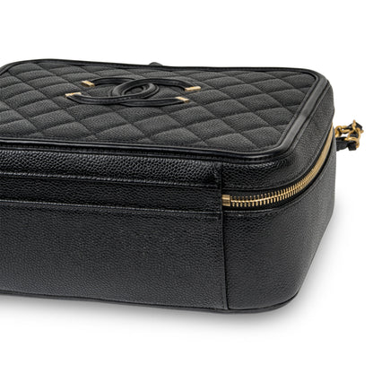 Chanel Large CC Filigree Vanity Case