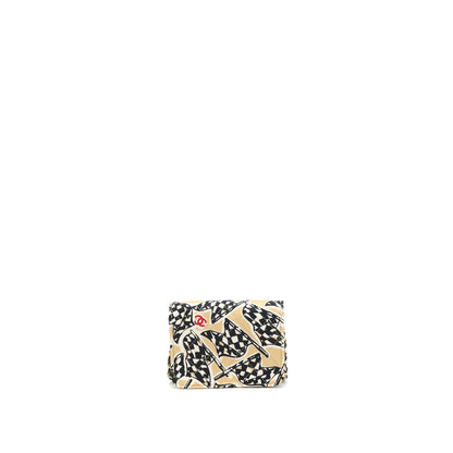 Chanel Mini Flap Bag with Chain Fabric Multicolour L (Microchip)