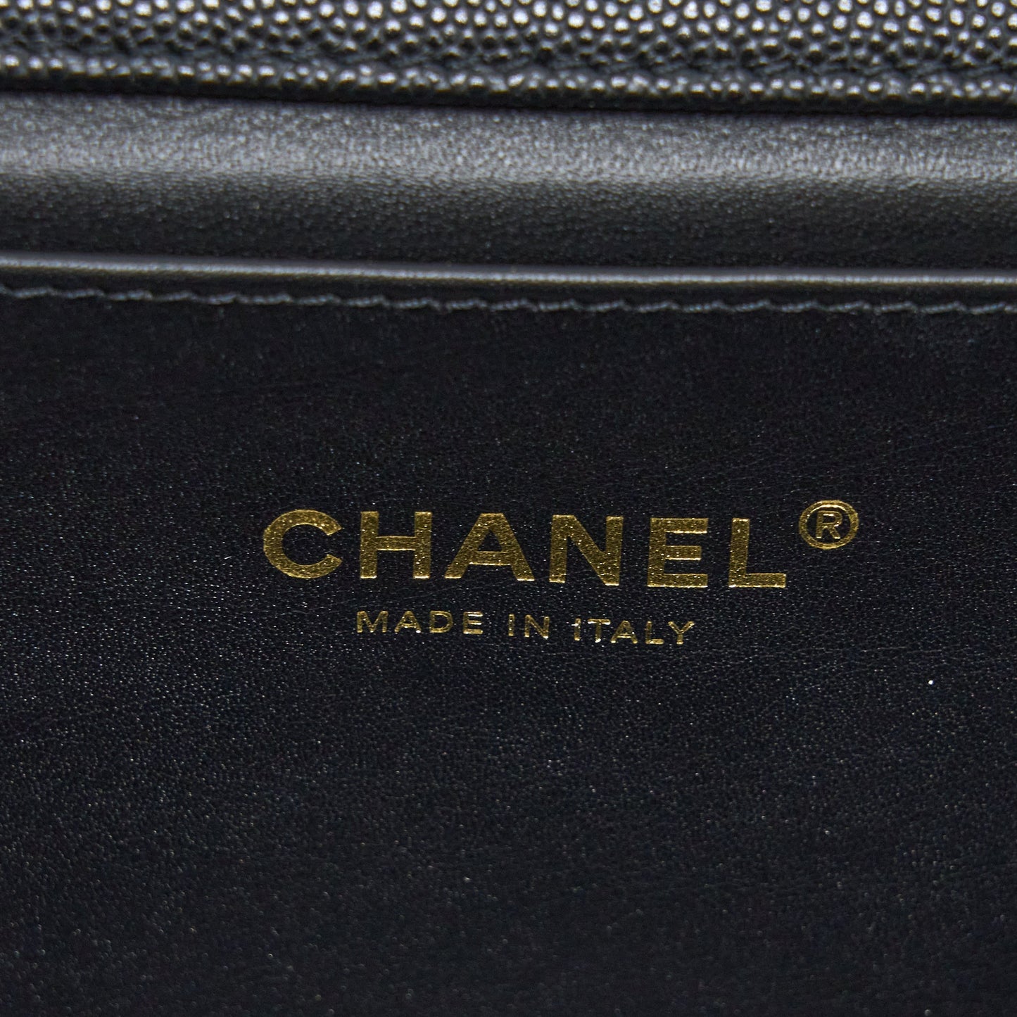 Chanel 22K Coco First Caviar Black  (Microchip)