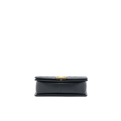 Chanel Medium Boy Bag Caviar Black Brushed