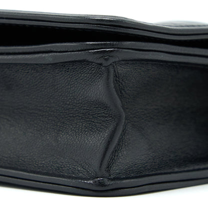 Chanel Boy Wallet on Chain Lambskin Black Brushed