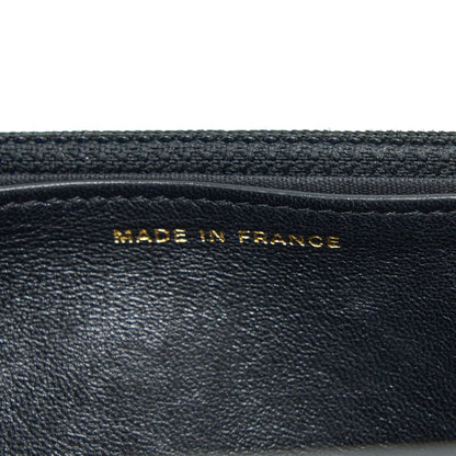 Chanel Boy Wallet on Chain Lambskin Black Brushed
