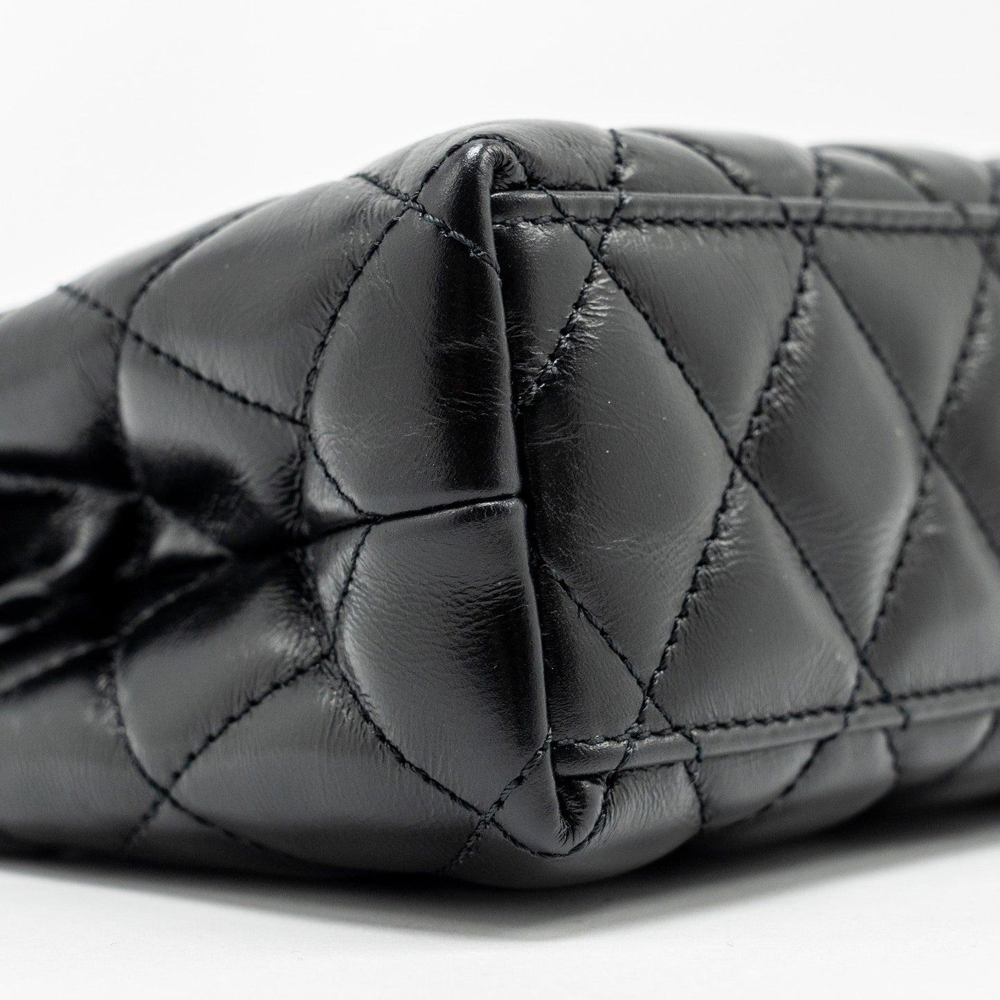 Chanel Mini Kelly Shopping Tote Bag Calfskin Black  (Microchip)