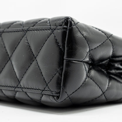 Chanel Mini Kelly Shopping Tote Bag Calfskin Black  (Microchip)