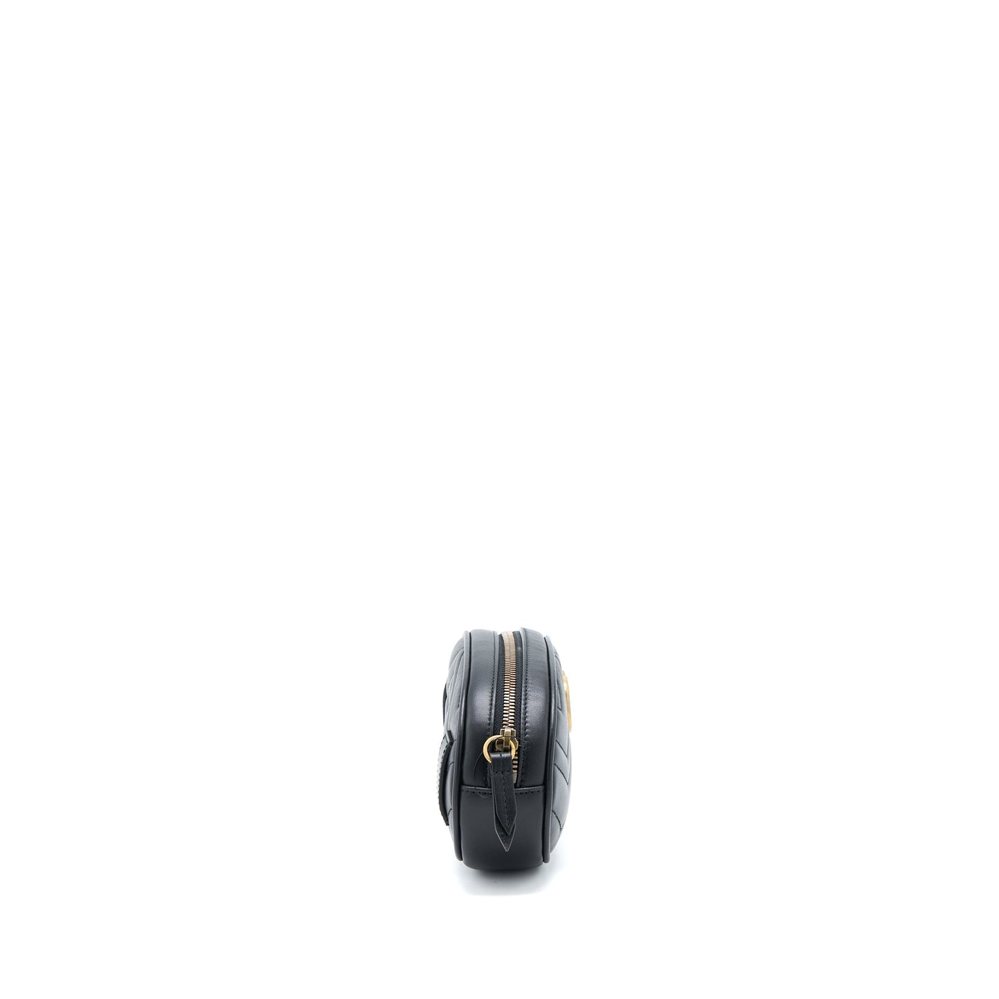 Gucci Marmont Round Belt Bag Black