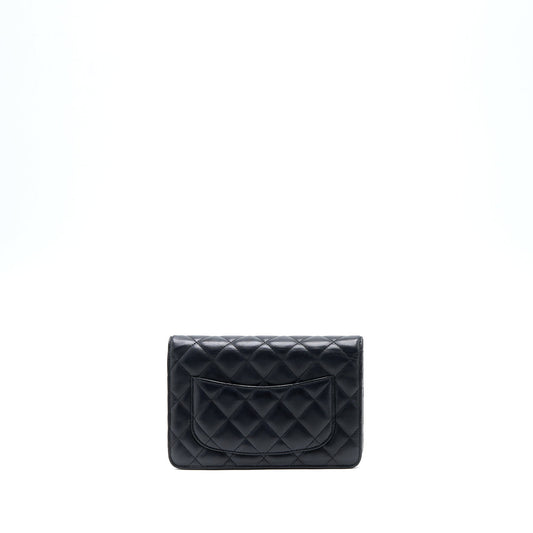 Chanel Classic Wallet On Chain Lambskin Black