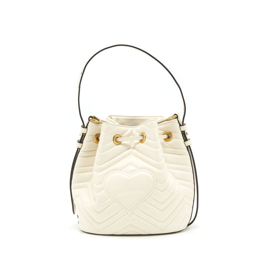 Gucci Bucket Bag White