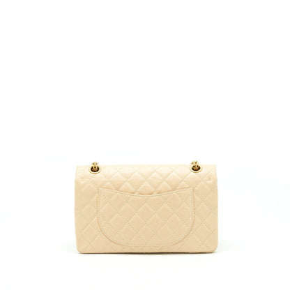 Chanel 2.55 225 Reissue Double Flap Bag Calfskin Light Beige