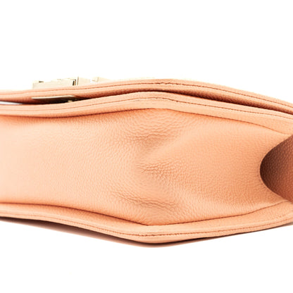 Chanel Small Boy Bag Caviar Light Pink L