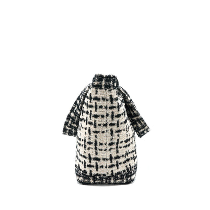Chanel 22K Beach Bag with Towel Black/Ecru