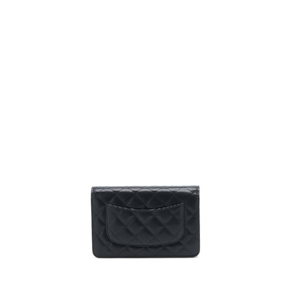 Chanel Limited Wallet On Chain Calfskin Black