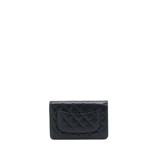 Chanel Limited Wallet On Chain Calfskin Black