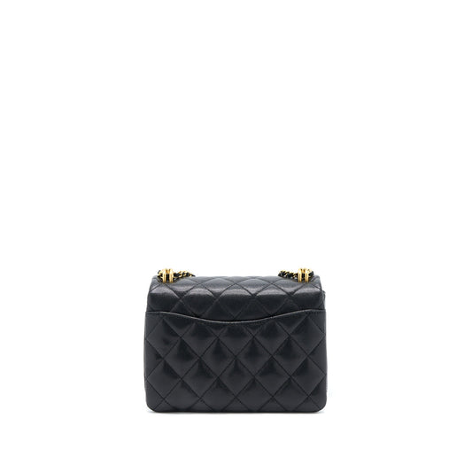 Chanel 22K Coco First Caviar Leather Black  (Microchip)