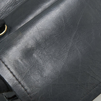 Chanel 2.55 227 Maxi Reissue Flap Bag Aged Calfskin Black L