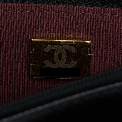 Chanel Classic Wallet On Chain Caviar Black