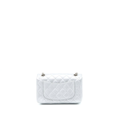 Chanel Mini 2.55 Reissue Flap Bag Calfskin Light Grey