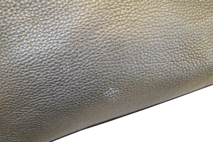 GUCCI Gold Pebbled Leather Soho Chain Tote Bag