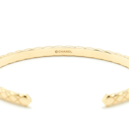 Chanel Size S Coco Crush Bracelet 18k Yellow Gold