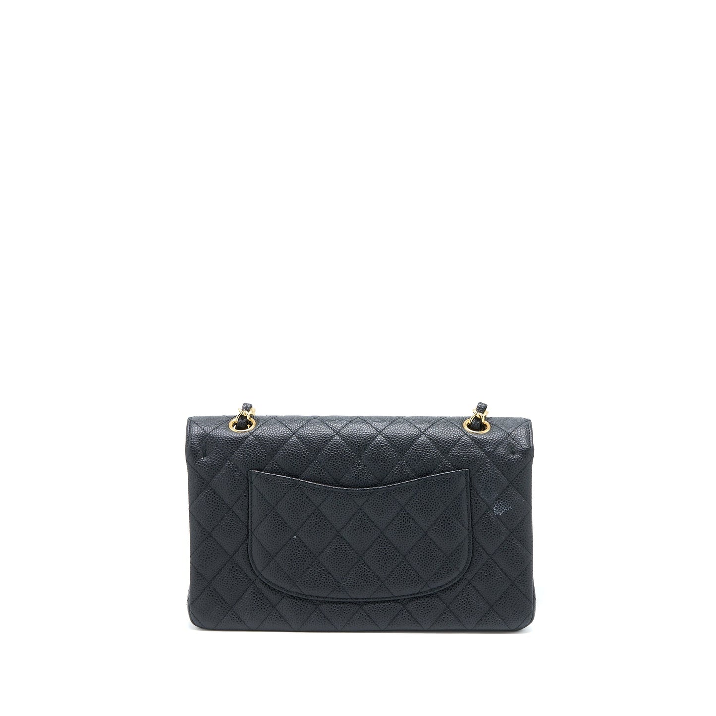 Chanel Medium Classic Double Flap Bag Caviar Black