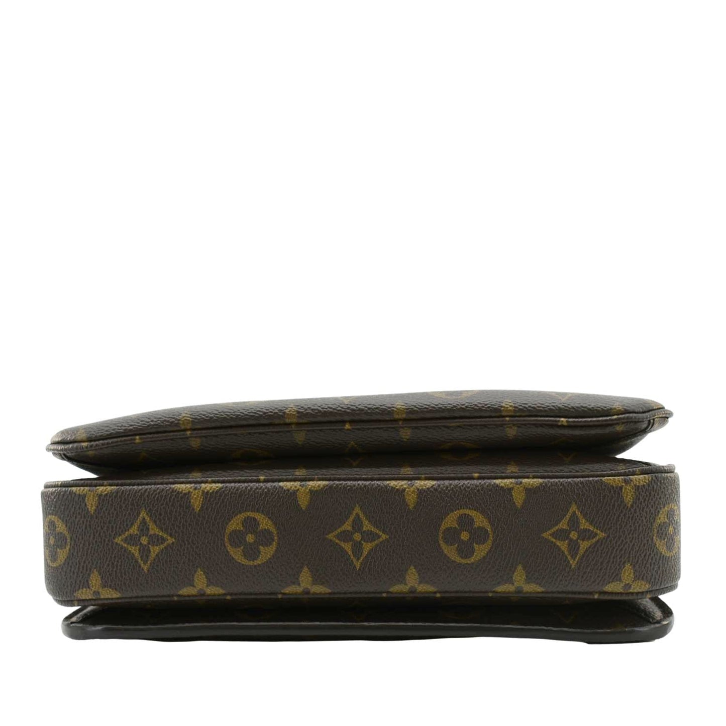 LOUIS VUITTON Metis Pochette Monogram Canvas Crossbody Bag Brown
