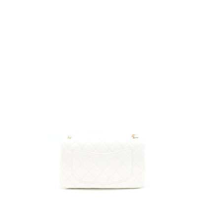 Chanel Mini Rectangular Pearl Crush White
