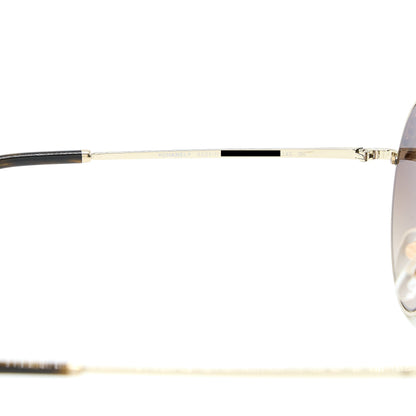 Chanel 4234H Round Sunglasses with Pearl Dark Brown