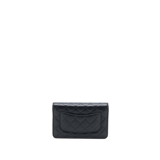 Chanel Classic Wallet On Chain Caviar Black  (Microchip)