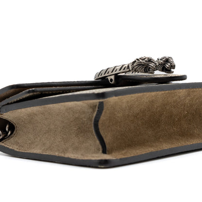 Gucci Super Mini Dionysus GG Supreme Canvas/Suede Brown SHW