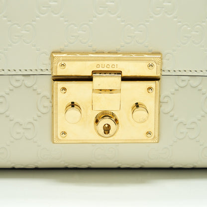Gucci Small Padlock White